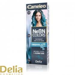 CAMELEO - NEON COLORS Polutrajna farba za kosu - tirkizna 60ml